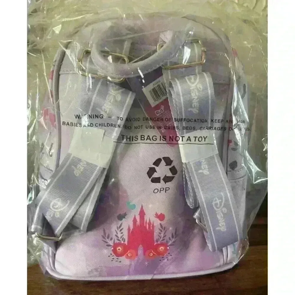 NWT WondaPOP Vegan Leather Disney Mini Backpack Classic Sleeping Beauty Aurora